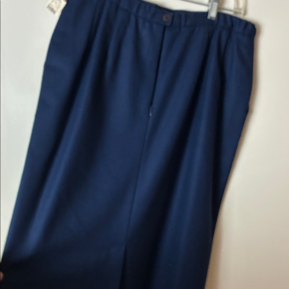 Pendleton Classic Blue Wool Skirt - Picture 3 of 5